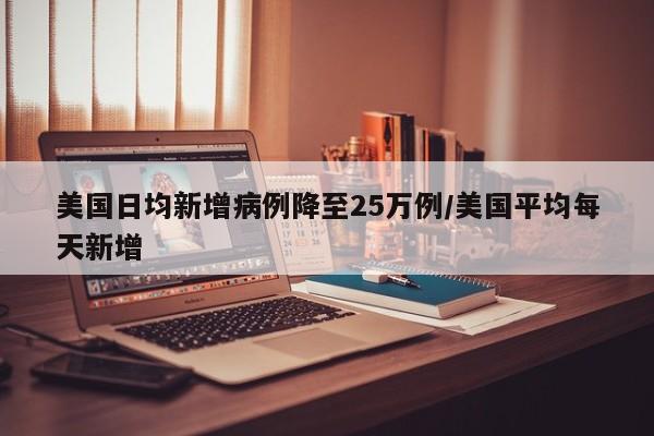 美国日均新增病例降至25万例/美国平均每天新增