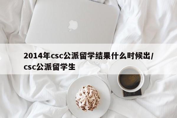 2014年csc公派留学结果什么时候出/csc公派留学生